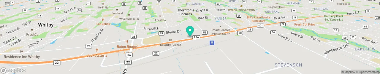 ev charging station on the map