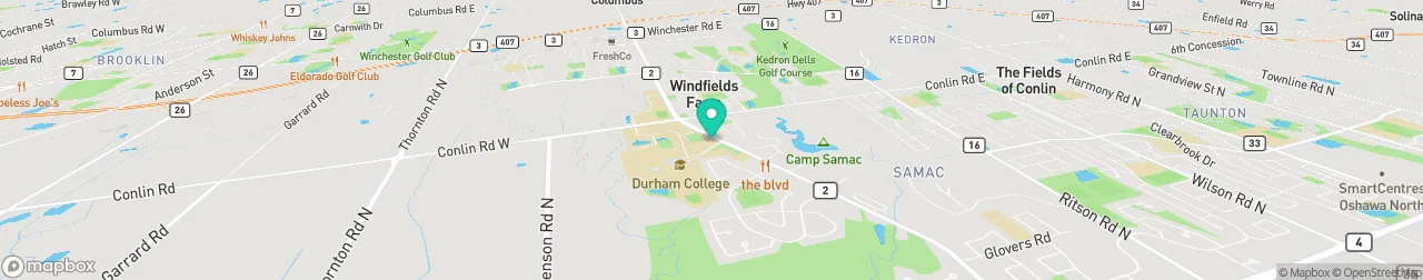 borne de recharge sur la carte