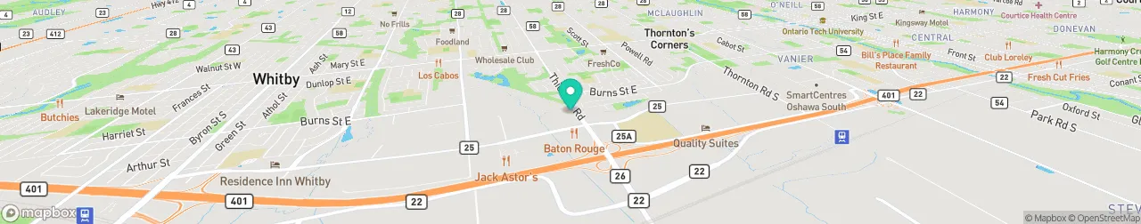 borne de recharge sur la carte