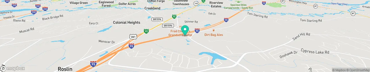 ev charging station on the map