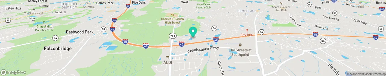 ev charging station on the map