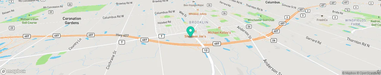 borne de recharge sur la carte