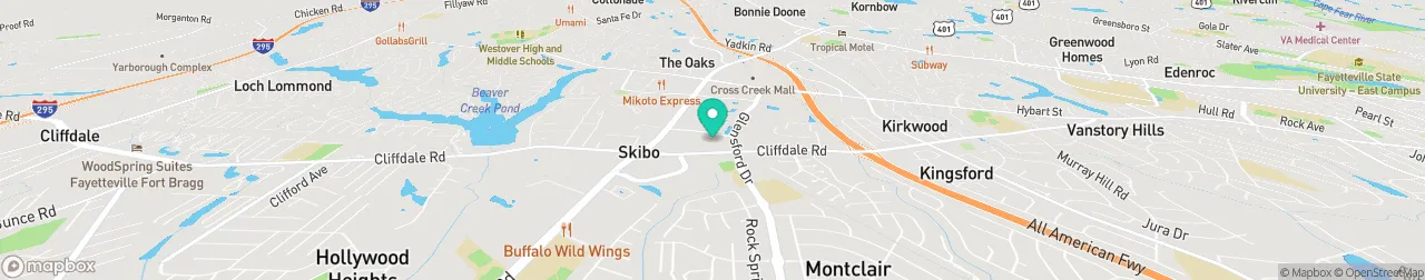 ev charging station on the map