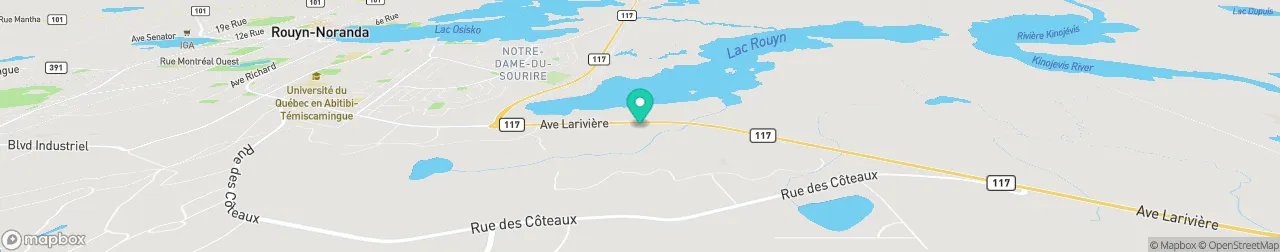 borne de recharge sur la carte