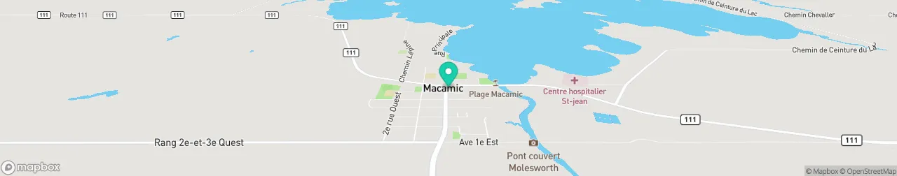 borne de recharge sur la carte