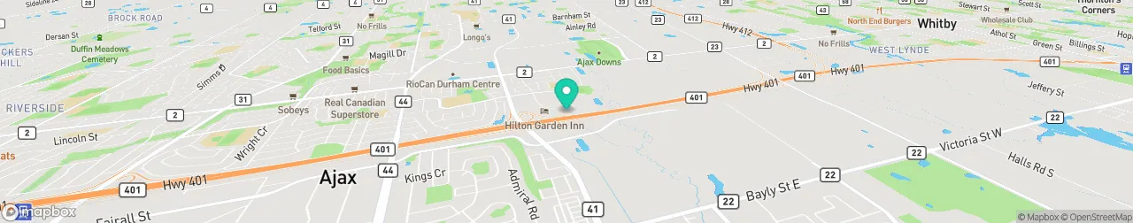 ev charging station on the map