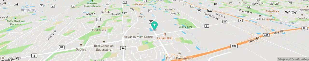 borne de recharge sur la carte