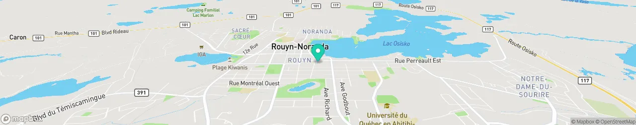 borne de recharge sur la carte