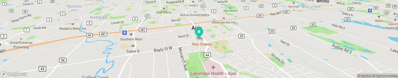 ev charging station on the map