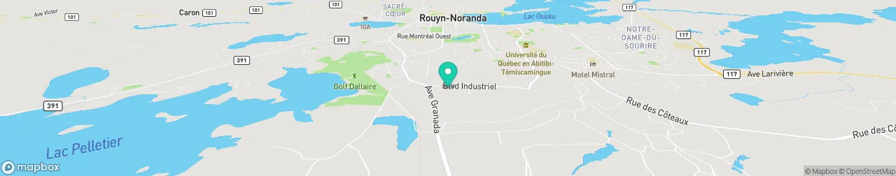 borne de recharge sur la carte