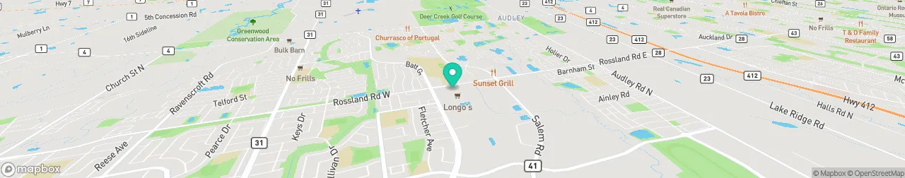 borne de recharge sur la carte