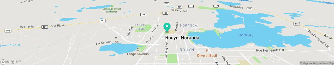 borne de recharge sur la carte