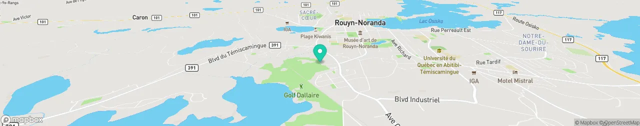 borne de recharge sur la carte