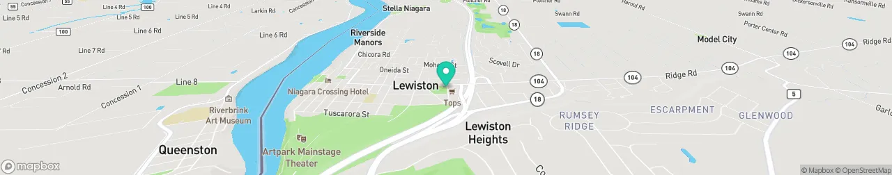 borne de recharge sur la carte