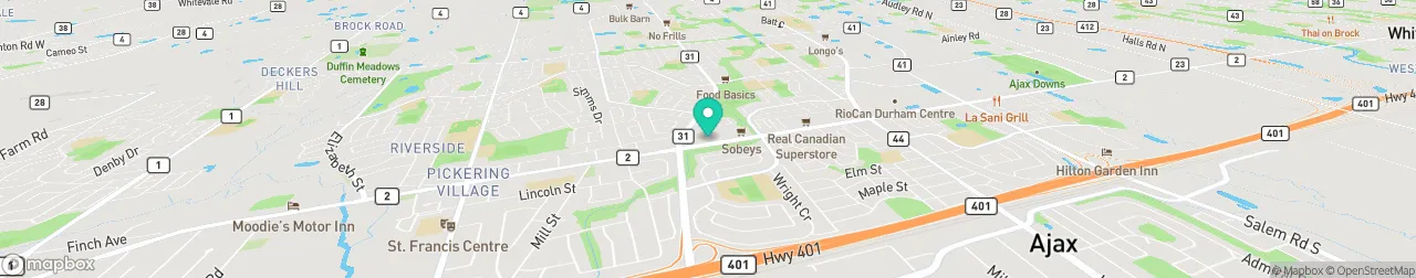 ev charging station on the map