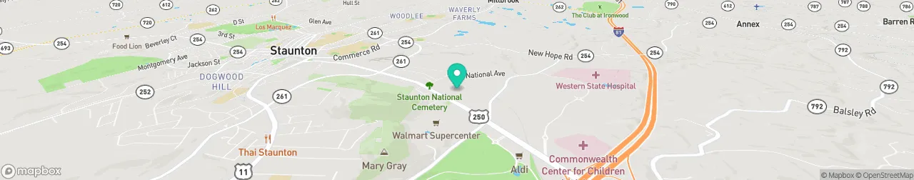 ev charging station on the map