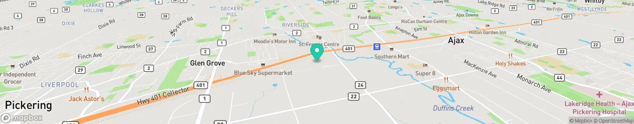 ev charging station on the map