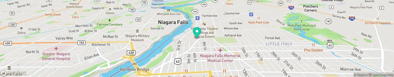 borne de recharge sur la carte