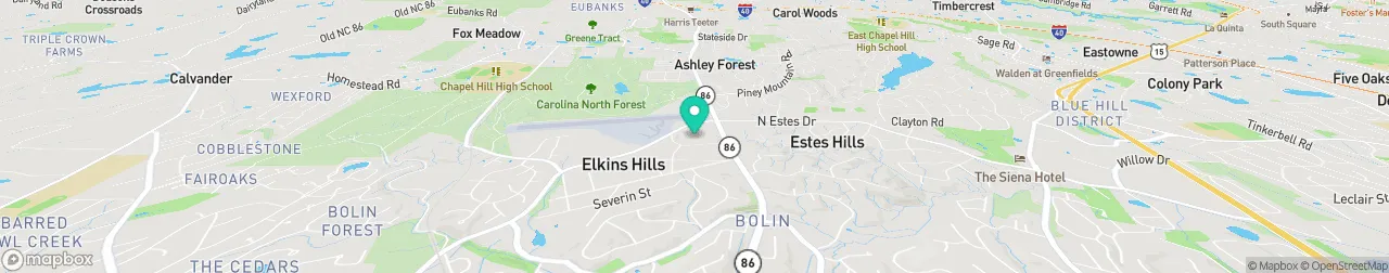 borne de recharge sur la carte