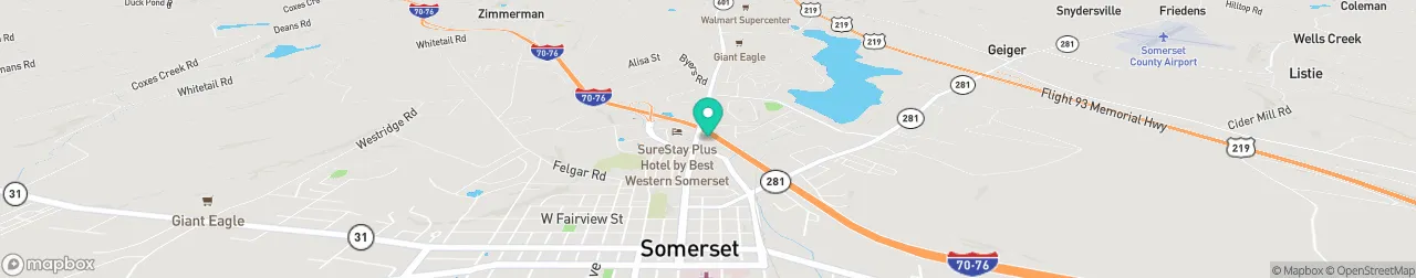 borne de recharge sur la carte