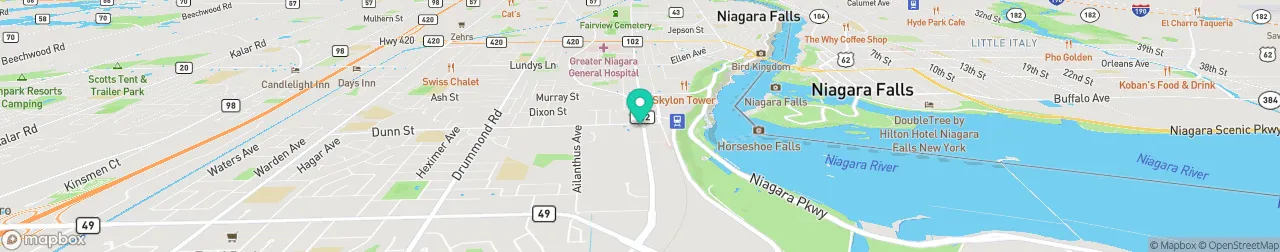 borne de recharge sur la carte