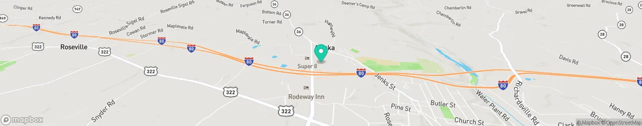 borne de recharge sur la carte