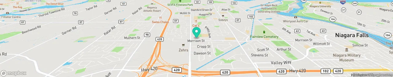 ev charging station on the map