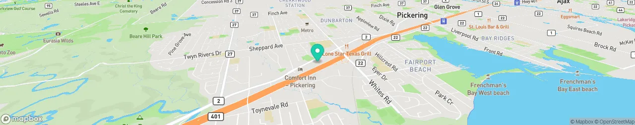 borne de recharge sur la carte