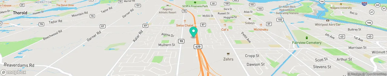 borne de recharge sur la carte