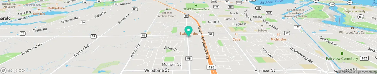 borne de recharge sur la carte