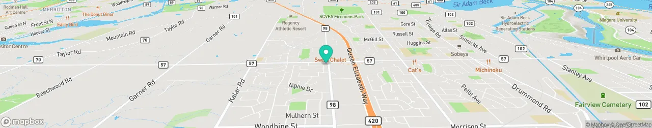 borne de recharge sur la carte