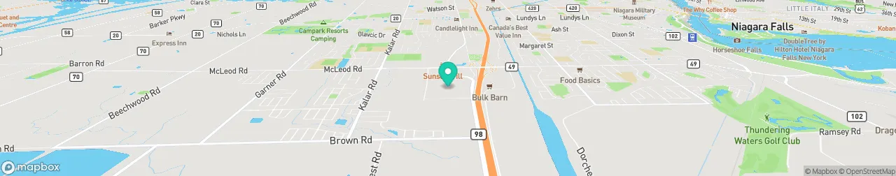 borne de recharge sur la carte