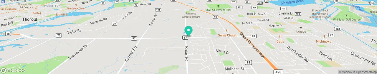 borne de recharge sur la carte