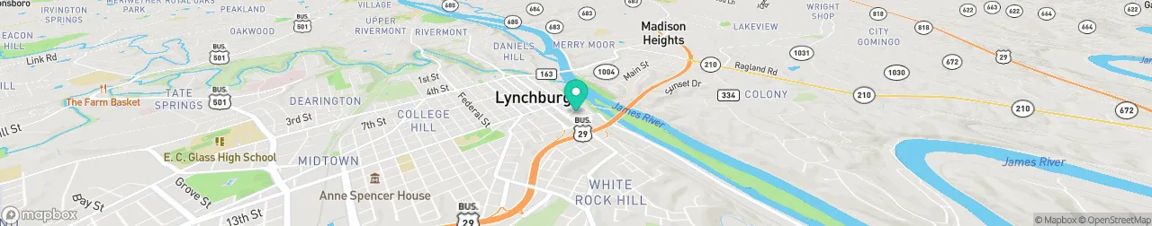 borne de recharge sur la carte