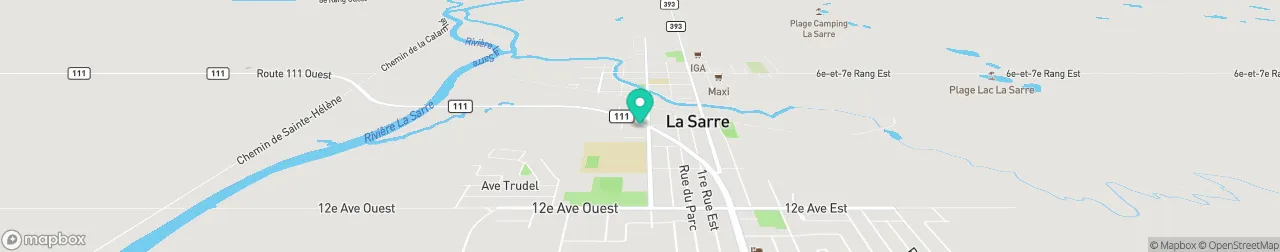 borne de recharge sur la carte