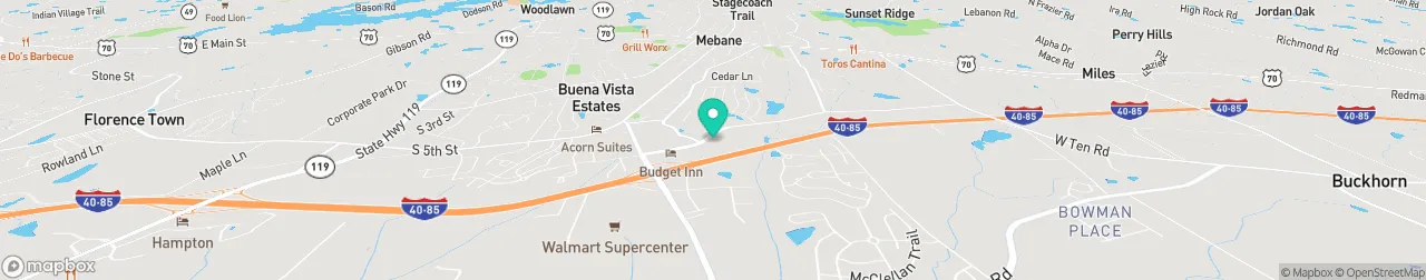 borne de recharge sur la carte