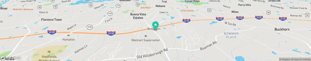 ev charging station on the map