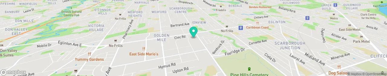 ev charging station on the map