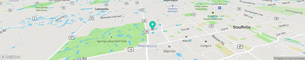 borne de recharge sur la carte