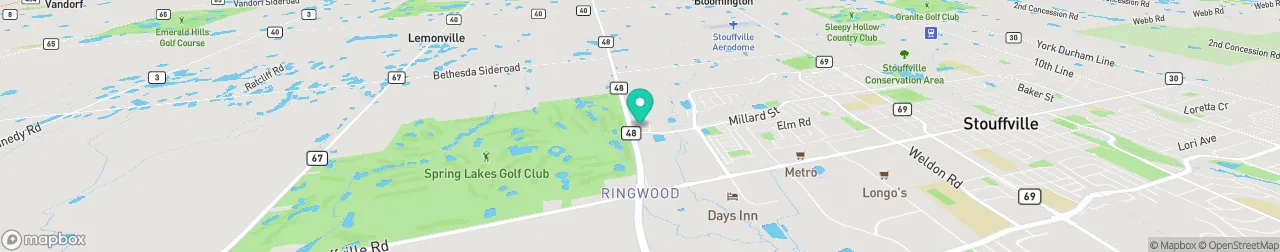 borne de recharge sur la carte