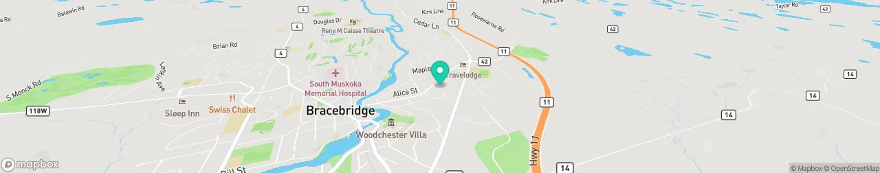 borne de recharge sur la carte