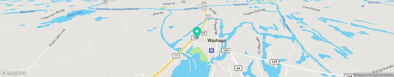 borne de recharge sur la carte