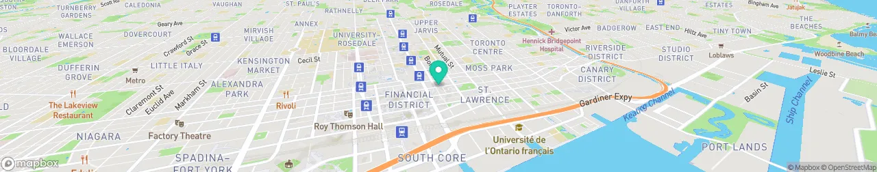 borne de recharge sur la carte