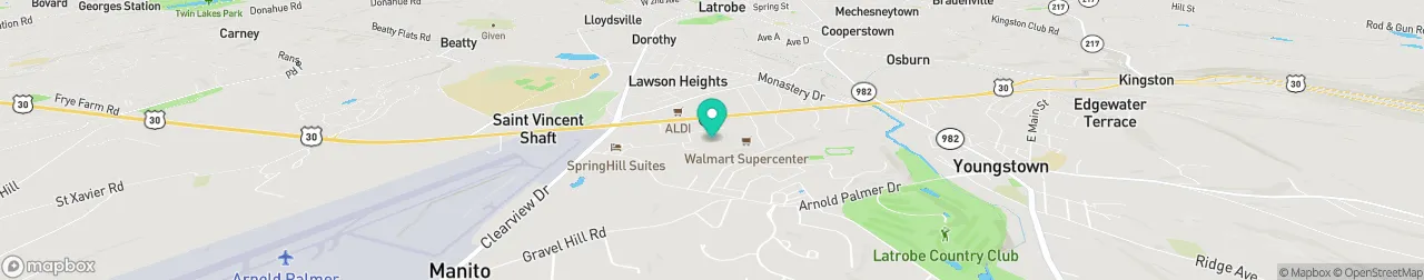 borne de recharge sur la carte