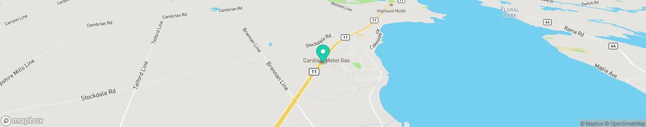 borne de recharge sur la carte