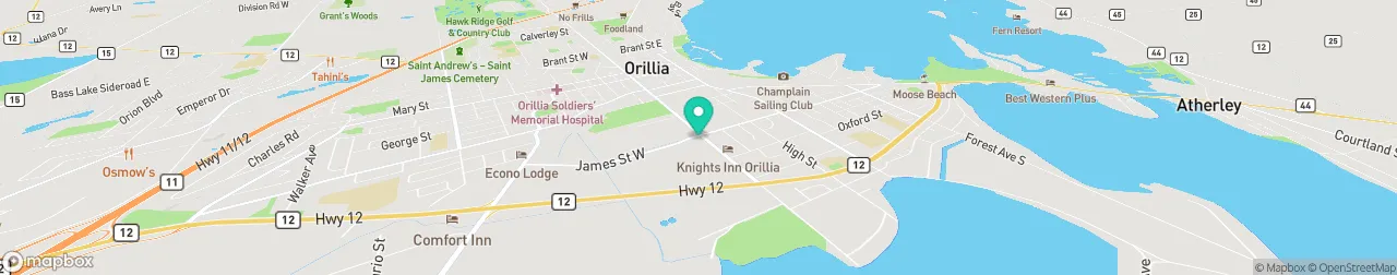 ev charging station on the map