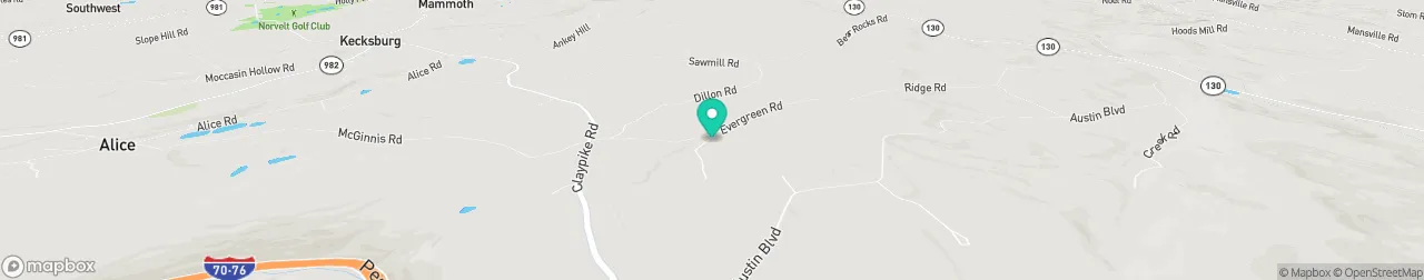 borne de recharge sur la carte