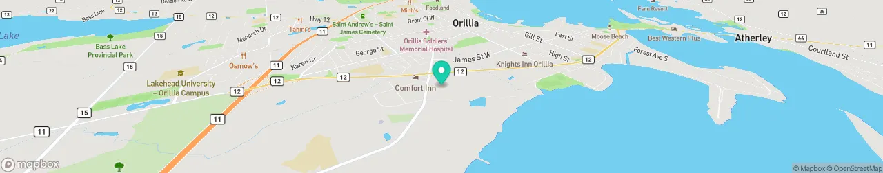 ev charging station on the map