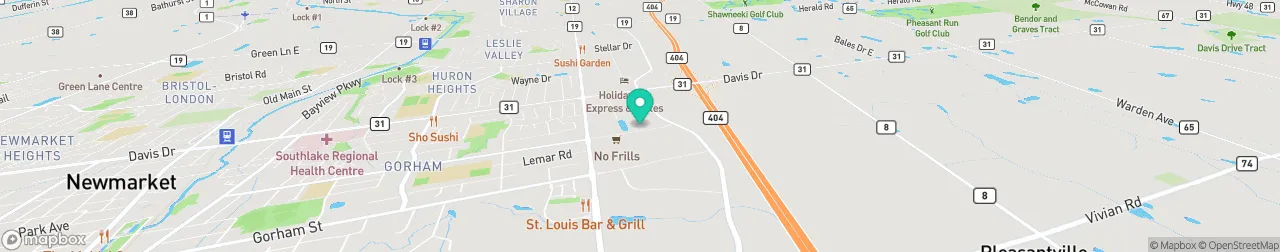 borne de recharge sur la carte