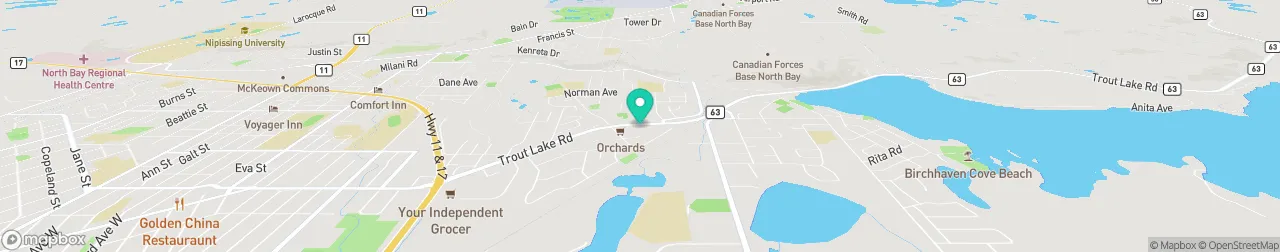 borne de recharge sur la carte